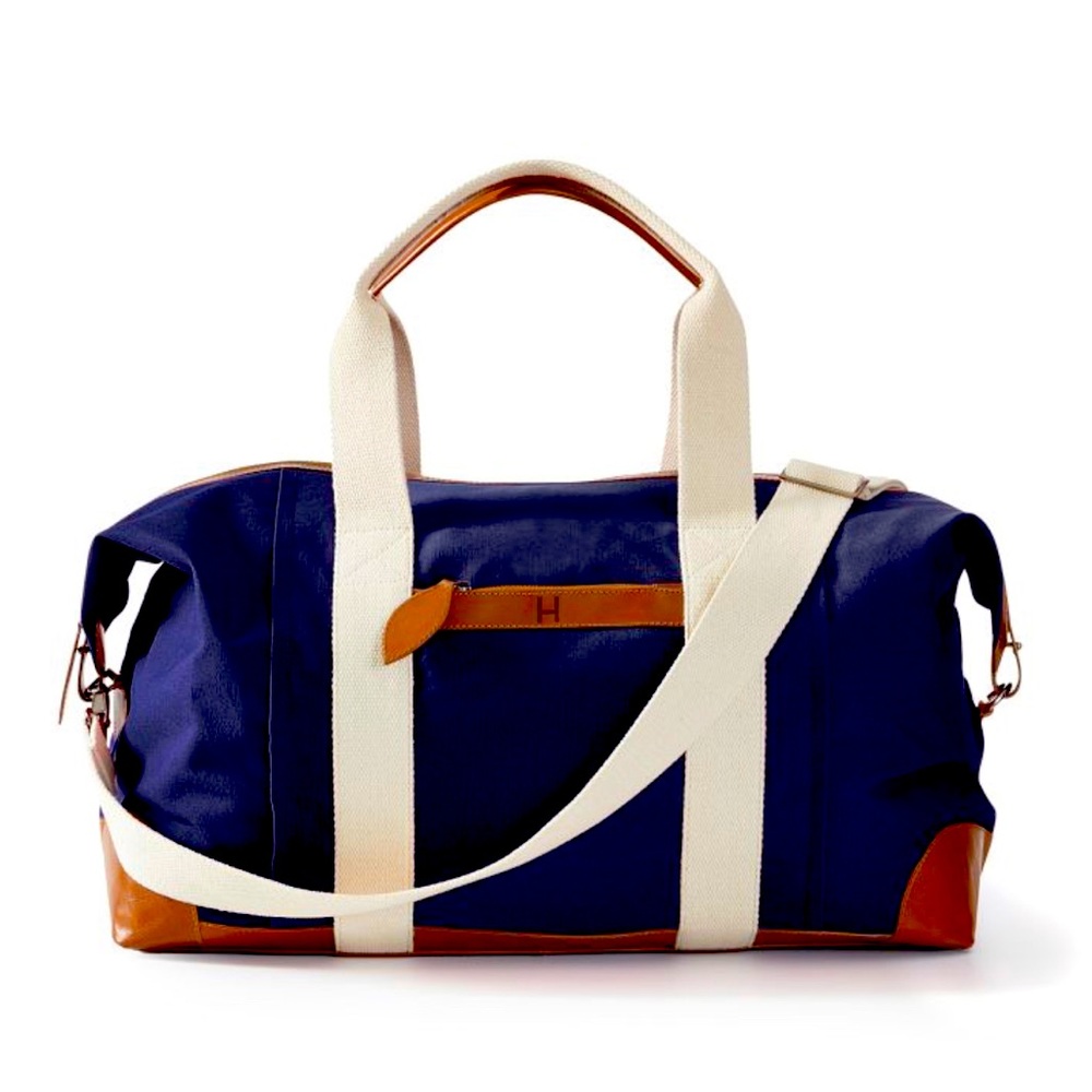 Mark & Graham Lg. Navy Weekender Bag